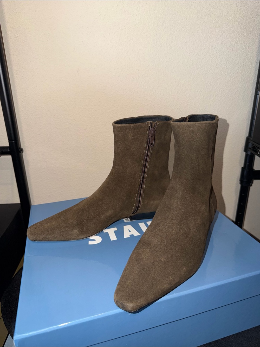 STAUD “Wally” Flat Ankle Boots EU 37 - Picture 13 of 16